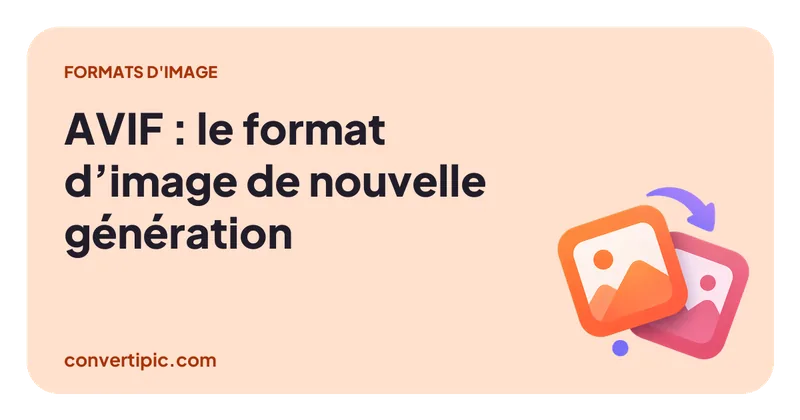 Une image découpée en blocs qui se compressent en un petit fichier AVIF